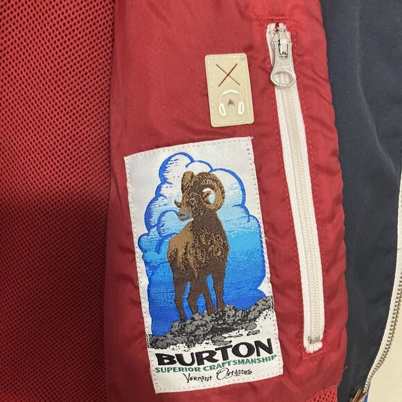 Burton Snowboarding Skiing Jacket Coat Men's small Dryride Blue small - Picture 8 of 16